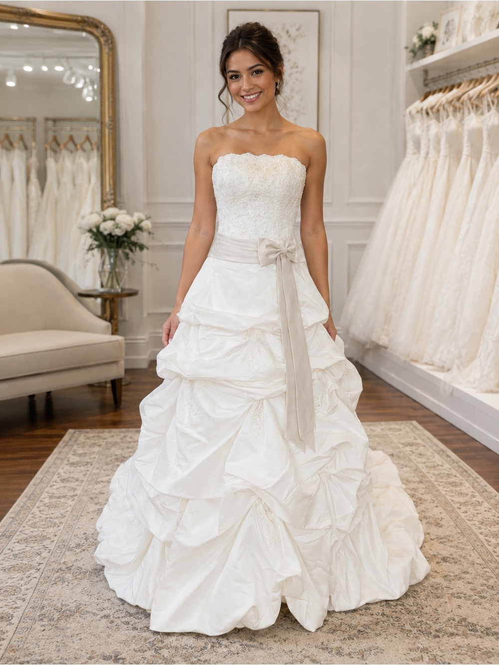 NWT Size 6 Ivory Wedding Dress Bridal Gown